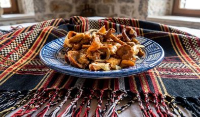 Tavuk Mantarı Kavurması