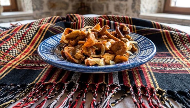 Tavuk Mantarı Kavurması